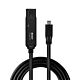 Lindy 43405 USB cable USB 3.2 Gen 2 (3.1 Gen 2) 5 m USB C Black