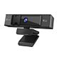 j5create JVCU435 USB™ 4K Ultra HD Webcam with 5x Digital Zoom Remote Control, 3840 x 2160 Video Capture Resolution, Black and Silver