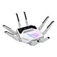 ASUS ROG Rapture GT-BE19000AI wireless router 10 Gigabit Ethernet Tri-band (2.4 GHz / 5 GHz / 6 GHz) White