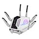 ASUS ROG Rapture GT-BE19000AI wireless router 10 Gigabit Ethernet Tri-band (2.4 GHz / 5 GHz / 6 GHz) White