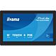 iiyama TW1023ASC-B3P Signage Display Kiosk design 25.6 cm (10.1") Wi-Fi 385 cd/m² WXGA Black Touchscreen Built-in processor Android 24/7