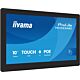 iiyama TW1023ASC-B3P Signage Display Kiosk design 25.6 cm (10.1") Wi-Fi 385 cd/m² WXGA Black Touchscreen Built-in processor Android 24/7