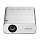 ASUS ZenBeam E1R Standard throw projector 200 ANSI lumens LED WVGA (854x480) Silver