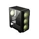 MSI MAG FORGE M120R AIRFLOW computer case Mini Tower Black, Transparent