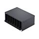 StarTech.com 7-Slot Unmanaged Media Converter Chassis for MCM Media Converter Series, Full Power lation, Active Cooling, 10in Rackmount, TAA Compliant