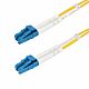 StarTech.com 50m (164ft) LC to LC (UPC) OS2 Single e Duplex Fiber Optic Cable, 9/125µm, 100G, Bend Insensitive, Low Insertion Loss - LSZH Fiber Jumper Cord