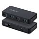 StarTech.com 4-Port USB-A Hub, 5Gbps, Self-Powered, 2-in-1 USB-C and USB-A Host Cable, 1x BC 1.2 Charging Port, 24W Power Adapter Included, MacBook and Windows