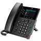 HP Poly VVX 350 6-Line IP Phone and PoE-enabled