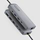 StarTech.com 10-in-1 USB-C to Dual-DisplayPort Multiport Adapter, 100W Power Delivery Charging, 2x 4K 60Hz, 5-Port 5Gbps Hub, Gigabit Ethernet, Type-C Mini Dock