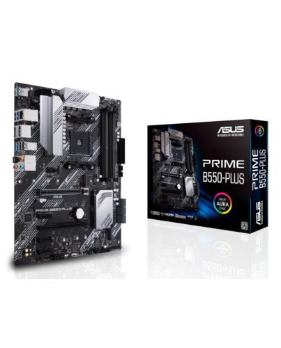 ASUS PRIME B550-PLUS AMD B550 Socket AM4 ATX 90MB14U0-M0EAY0