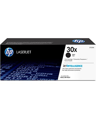 HP 30X High Yield Black Original LaserJet Toner Cartridge CF230X