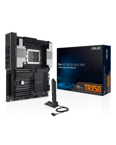 ASUS Pro WS TRX50-SAGE WIFI AMD TRX50 Socket sTR5 SSI CEB PRO WS TRX50-SAGE WIFI