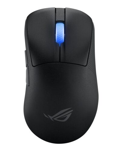 ASUS ROG Keris II Ace Wireless AimPoint Black mouse Gaming Right-hand RF Wireless + Bluetooth + USB Type-A Optical 42000 DPI 90MP03N0-BMUA00