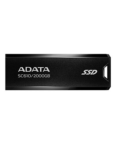 ADATA SC610 2 TB USB Type-A 3.2 Gen 2 (3.1 Gen 2) Black SC610-2000G-CBK/RD