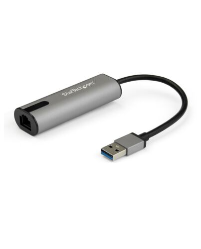 StarTech.com 2.5GbE USB A to Ethernet Adapter - NBASE-T NIC - USB 3.0 Type A 2.5 GbE /1 GbE Multi Speed Gigabit Network - USB 3.1 Laptop to RJ45/LAN - Lenovo X1 Carbon, HP EliteBook/ ZBook US2GA30
