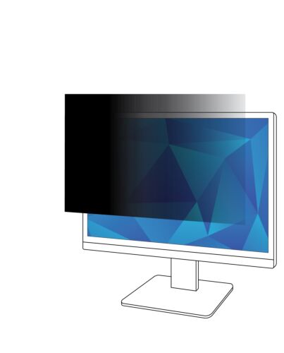 3M Privacy Filter for 21.3in Monitor, 4:3, PF213C3B PF213C3B