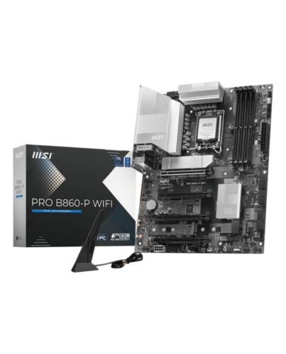 MSI PRO B860-P WIFI motherboard Intel B860 LGA 1851 (Socket V1) ATX PRO B860-P WIFI