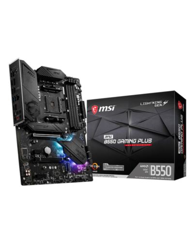 MSI MPG B550 Gaming Plus AMD B550 Socket AM4 ATX MPG B550 GAMING PLUS