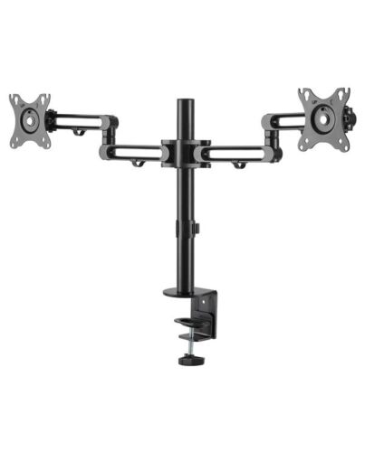 StarTech.com Desk Mount Dual Monitor Arm - Desk Clamp VESA Compatible Monitor Mount for up to 32 inch Displays - Ergonomic Articulating Monitor Arm - Height Adjustable/Tilt/Swivel/Rotating ARMDUAL3