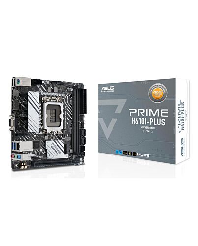ASUS PRIME H610I-PLUS-CSM Intel H610 LGA 1700 mini ITX 90MB1GB0-M0EAYC