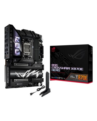ASUS ROG CROSSHAIR X870E HERO AMD X870E Socket AM5 ATX 90MB1IE0-M0EAY0