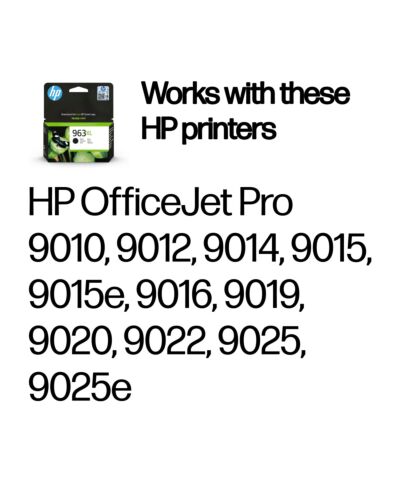 HP 963XL High Yield Black Original Ink Cartridge 3JA30AE#BGX