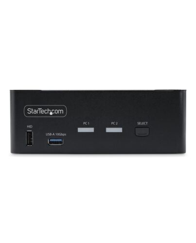 StarTech.com P2CDD143-KVM-SWITCH KVM switch Black P2CDD143-KVM-SWITCH