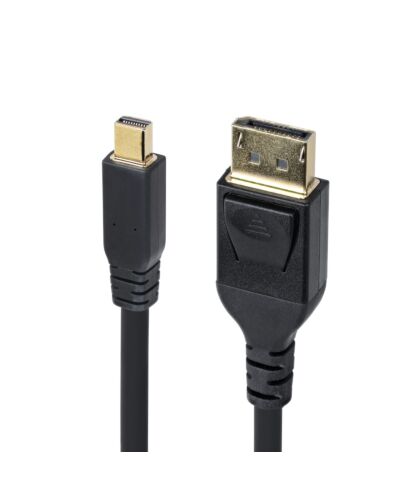 StarTech.com 10ft (3m) Mini DisplayPort to DisplayPort 1.4 Cable - 8K 60Hz/4K 120Hz HBR3 HDR, UHD mDP to DP 1.4 Cord, Ultra HD Monitor/Video Cable DP14MDPMM10F