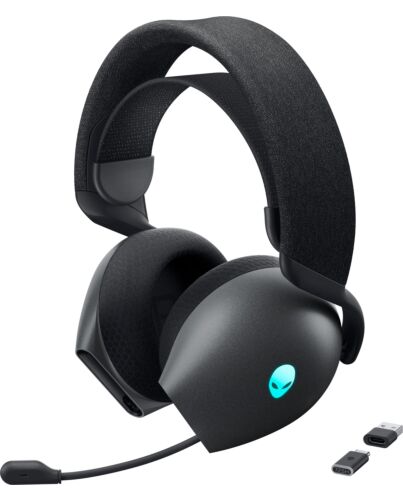 Alienware AW725H Headset Wired & Wireless Head-band Gaming USB Type-C Bluetooth Black AW725H-G-DEAM