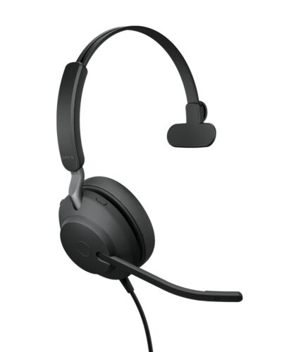 Jabra Evolve2 40 SE Headset Wired Head-band Office/Call center USB Type-C / USB Type-A Black 24189-889-799