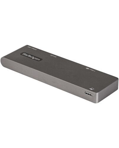 StarTech.com USB C Multiport Adapter for MacBook Pro/Air - USB Type-C to 4K HDMI, 100W Power Delivery Pass-through, SD/MicroSD Slot, 2-Port USB 3.0 Hub - Portable USB-C Mini Dock DKT30CMHSDPD