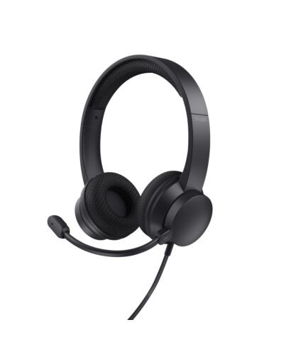 Trust HS-260 Headset Wired Neck-band Office/Call center USB Type-A Black T25334