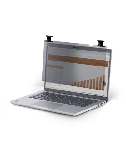 StarTech.com 14-inch 16:9 Bright Privacy Screen Filter with Touch, Flip-Over, 75% Light Transmittance, Anti-Glare Privacy Filter, +/- 30 Deg. View Angle 14LB-PRIVACY-SCREEN