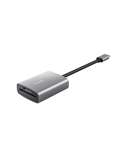 Trust 24136 card reader USB 3.2 Gen 1 (3.1 Gen 1) Type-C Aluminium 24136