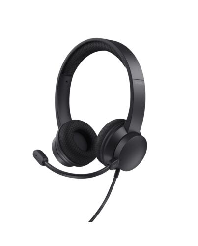 Trust Ayda Headset Wired Head-band Calls/Music USB Type-A Black 25089