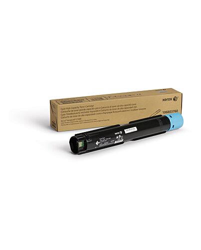 Xerox Genuine ® VersaLink® C7000 Color Printer Cyan High capacity Toner Cartridge (10100 Pages) - 106R03760 106R03760