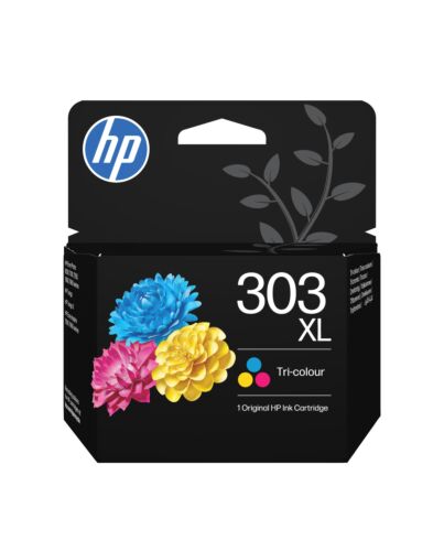 HP 303XL High Yield Tri-color Original Ink Cartridge T6N03AE#301