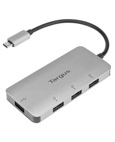 Targus ACH226EU interface hub USB 3.2 Gen 1 (3.1 Gen 1) Type-C 5000 Mbit/s Silver ACH226EU