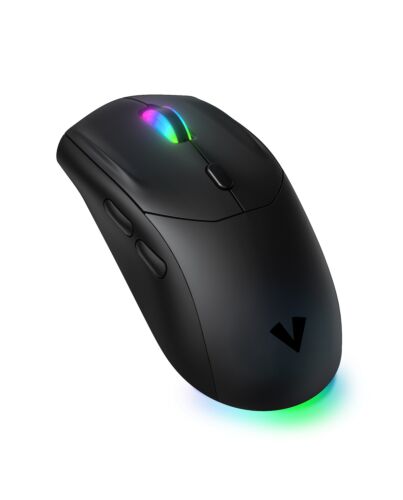 VIDA PRECISION GAMING USB RGB mouse Ambidextrous USB Type-A Optical 12400 DPI PRECISION-BLK