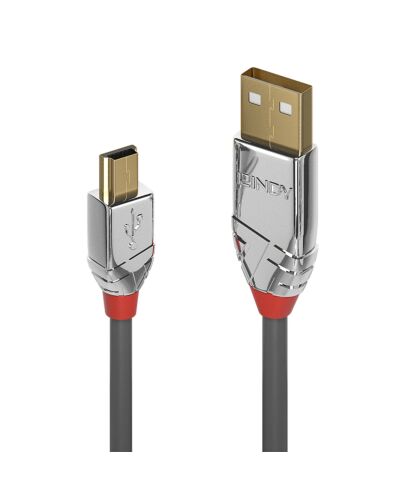 Lindy 2m USB 2.0 Type A to Mini-B Cable, Co Line 36632