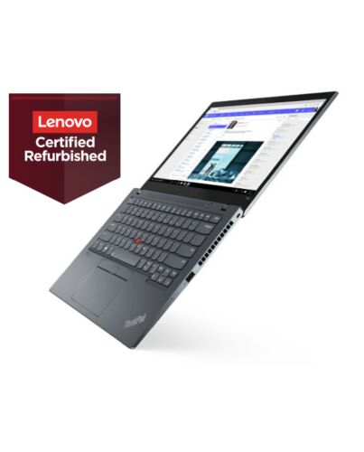Lenovo ThinkPad 20WMR01MR0 - TP T14s G2 i7 16GB 256GB W11P Refurb Intel® Core™ i7 Laptop SSD Black  refurbished 20WMR01MR0