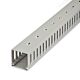 StarTech.com Open Slot Cable Management Raceway with Cover, 2"(50mm)W x 2"(50mm)H - 6.5ft(2m) length - 1/4"(8mm) Slots, PVC Network Cable Hider/Wall Wire Duct, Max 80 Cables, UL Listed