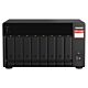 QNAP TS-873A NAS Tower Ryzen Embedded V1500B 8 GB DDR4 0 TB QNAP Turbo System Black