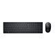 DELL Pro Keyboard and Mouse - KM5221W - UK (QWERTY) - Black