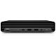 HP Pro Mini 400 G9 Intel® Core™ i3 i3-13100T 8 GB DDR4-SDRAM 256 GB SSD Windows 11 Pro Mini PC Black