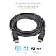 StarTech.com 50cm (1ft) DisplayPort 1.2 Cable - 4K x 2K Ultra HD VESA  DisplayPort Cable - Short DP to DP Cable for Monitor - Slim DP Video/Display Cord - Latching DP Connectors