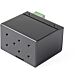 StarTech.com PoE+ Industrial Fiber to Ethernet Media Converter 30W - SFP to RJ45 - Singlee/Multie Fiber to Copper Gigabit Ethernet - Mini/Compact Size - IP-30/ -40 to +75C