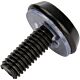 StarTech.com 50 Pack 10-32 Server Rack Cage Nuts and Screws w/Washers - Rack Mount Hardware Kit - Network/IT Equipment Cabinet Clip/Captive Nuts & Bolts for Square Holes - Black - TAA
