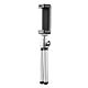 Hama Fancy 2in1 Mini Tripod for Mobile Phone & Camera (¼), Travel Tripod, 16cm, silver