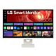 LG 27U731SA-W computer monitor 68.6 cm (27") 3840 x 2160 pixels 4K Ultra HD LCD White